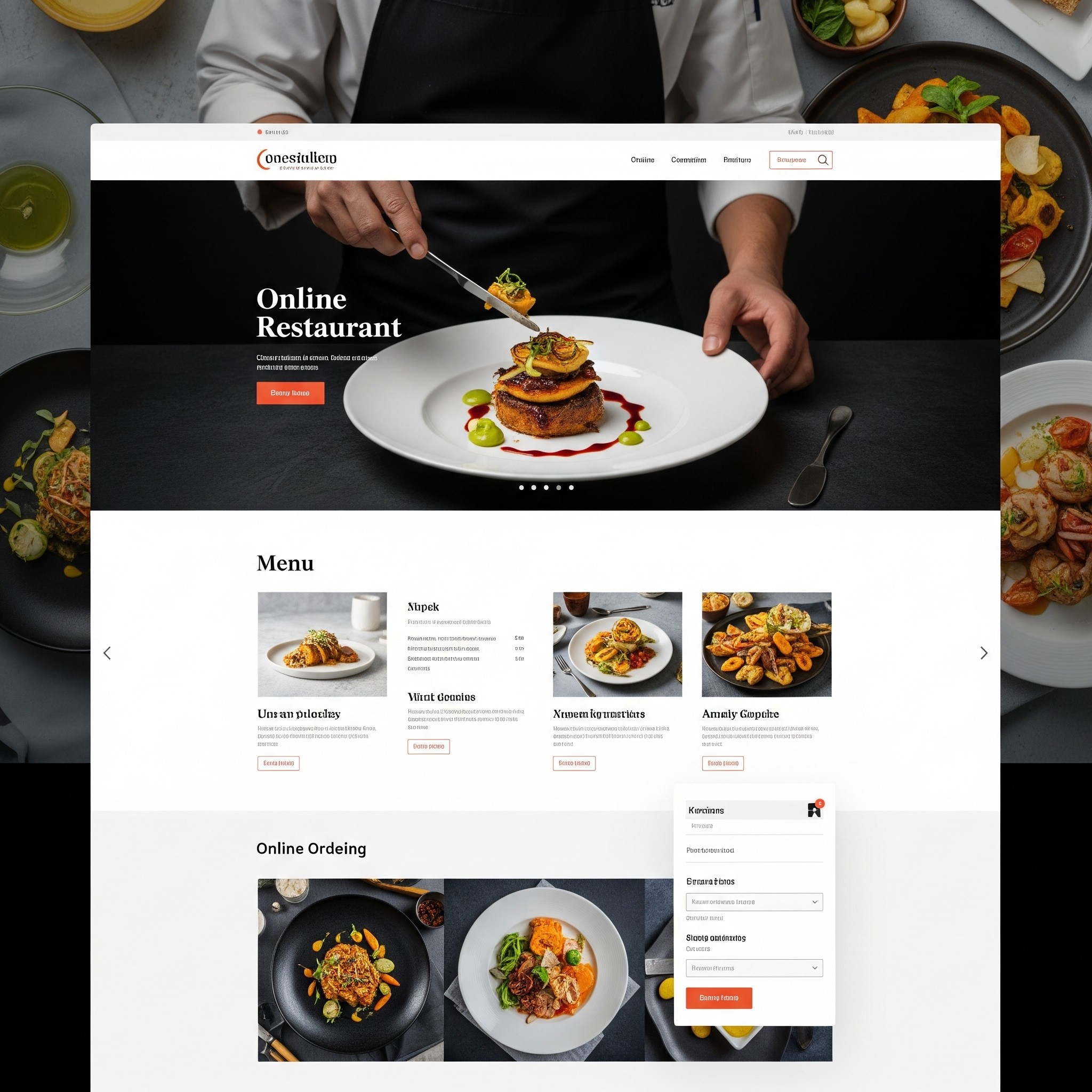 Online Restaurant 4